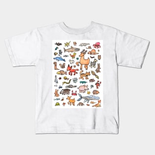 British Wildlife Kids T-Shirt